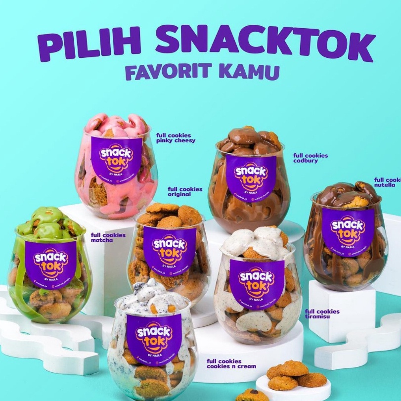 

Swip up SNACKTOK BITTERSWEET BY NAJLA READY STOCK