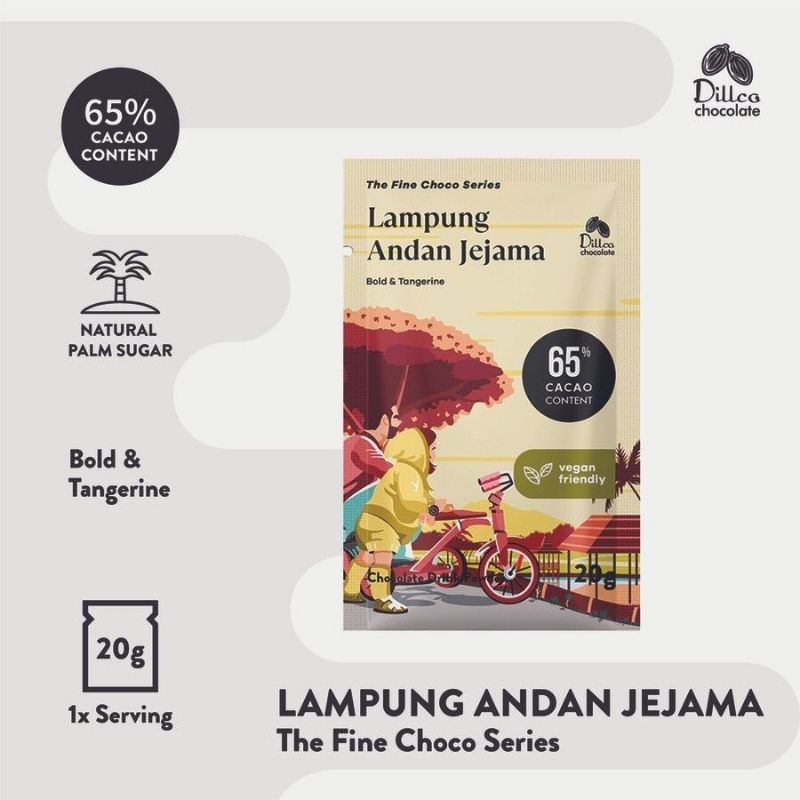 

DILLCO CHOCOLATE - The Fine Choco Series Lampung Andan Jejama