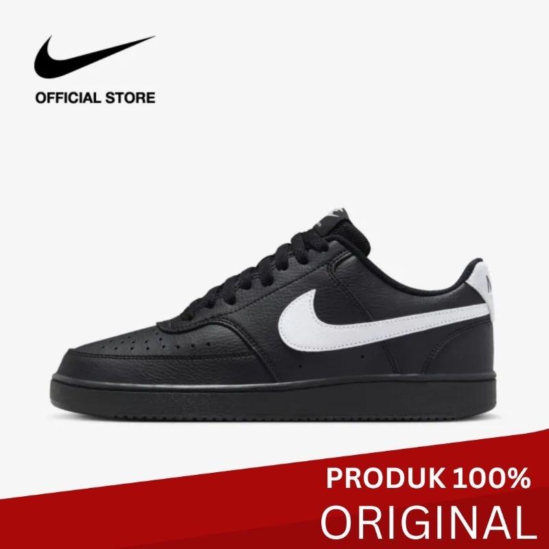 Nike Men's Court Vision Low Shoes [FZ0630] Sepatu Premium Kualitas Tinggi Branded Sporty Olahraga Sl