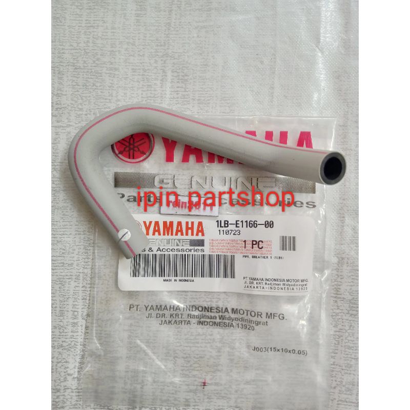 PIPE BREATHER/ SLANG HAWA UDARA ORIGINAL XEON,XEON RC/1LB-E1166-00
