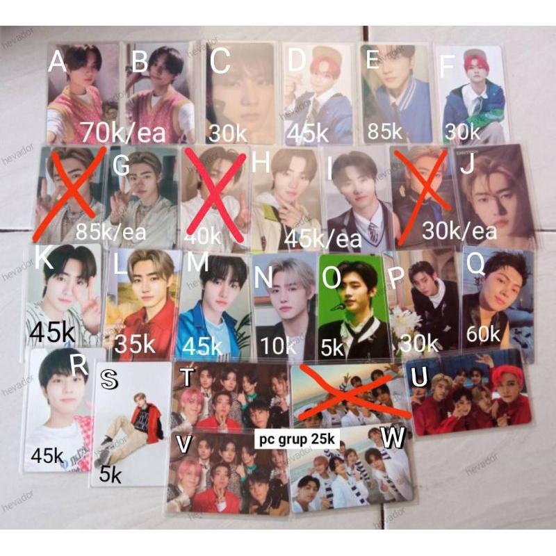 OFFICIAL Photocard Enhypen Jungwon Sunghoon Jay DB Full D:D dilemma Charybdia Manifesto Dicon Ggu Gg
