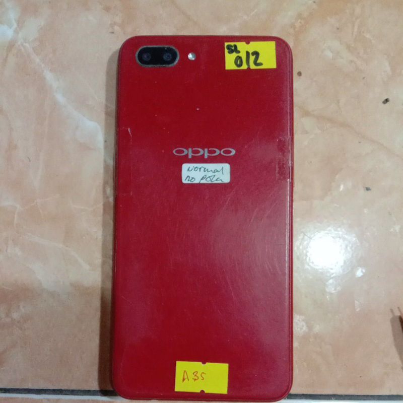 Oppo a3s minus lcd pecah