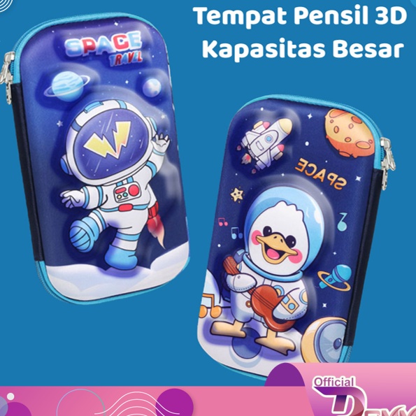 

PROMO SALE DOMMO D6135 Kotak Pensil Kotak Pencil Anak Tempat Pensil Anak Gambar 3D Waterproof Kotak Tempat Alat Tulis