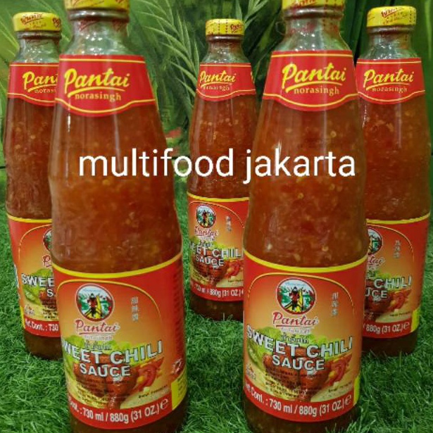 

VIRAL Sweet chilli sauce pantai sambel bangkok merk pantai norasingh 73 ml