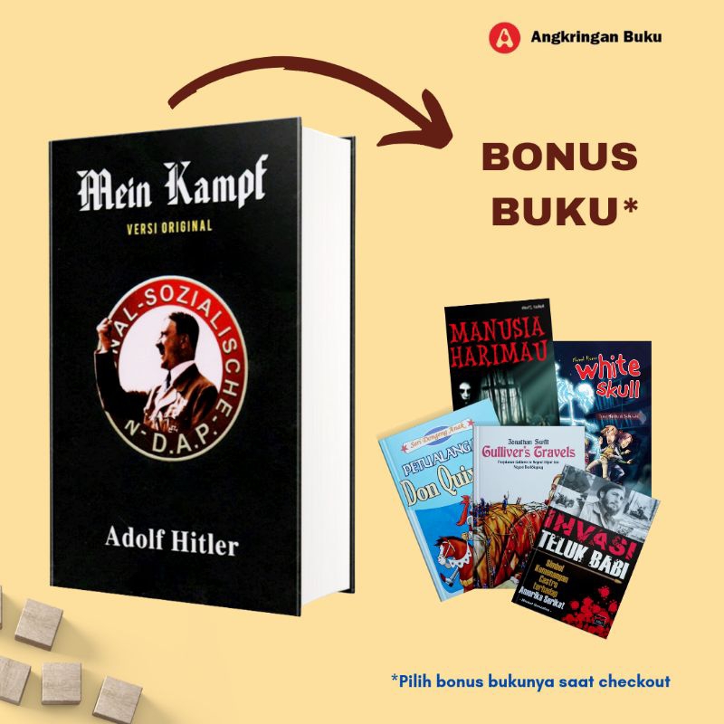 BUKU MEIN KAMPF: VERSI ORIGINAL (HARD COVER)