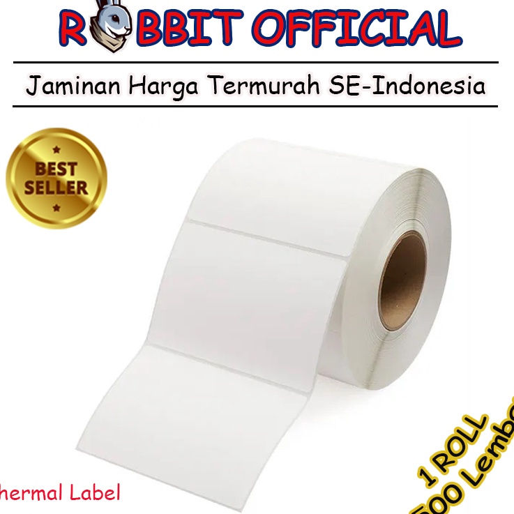 

GROSIR Stiker Label Barcode Thermal 8 x 5 Label Barcode Olshop Label Pengiriman 8x5 mm Isi 5 Pcs