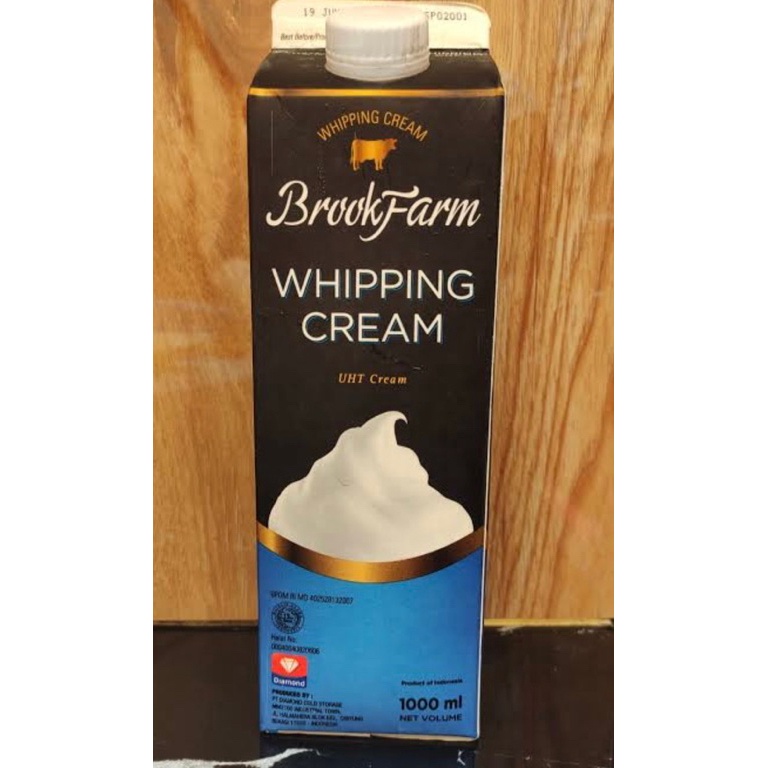 

Swip up Brookfarm whipping cream