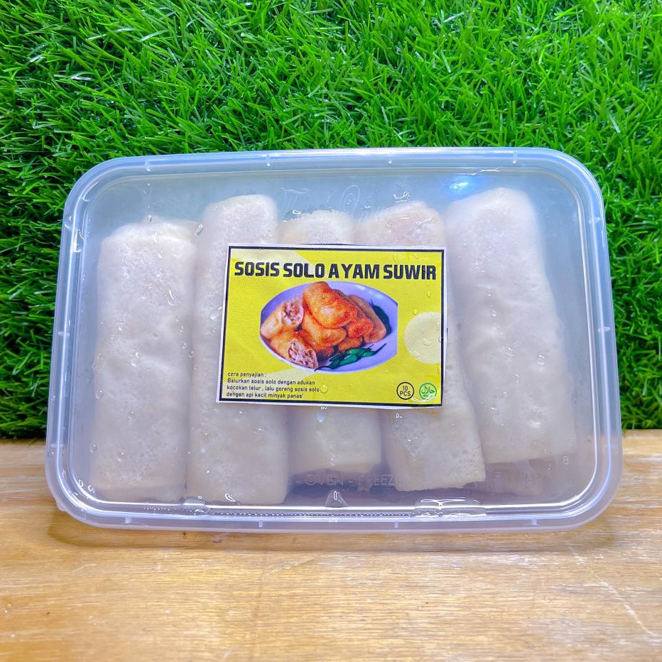 

Stok terbaru Sosis Solo Premium isi 1 Promo