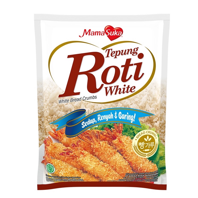 

BAYAR DITEMPAT TEPUNG ROTI PUTIH MAMASUKA 5GR WHITE BREADCRUMBS PANIR