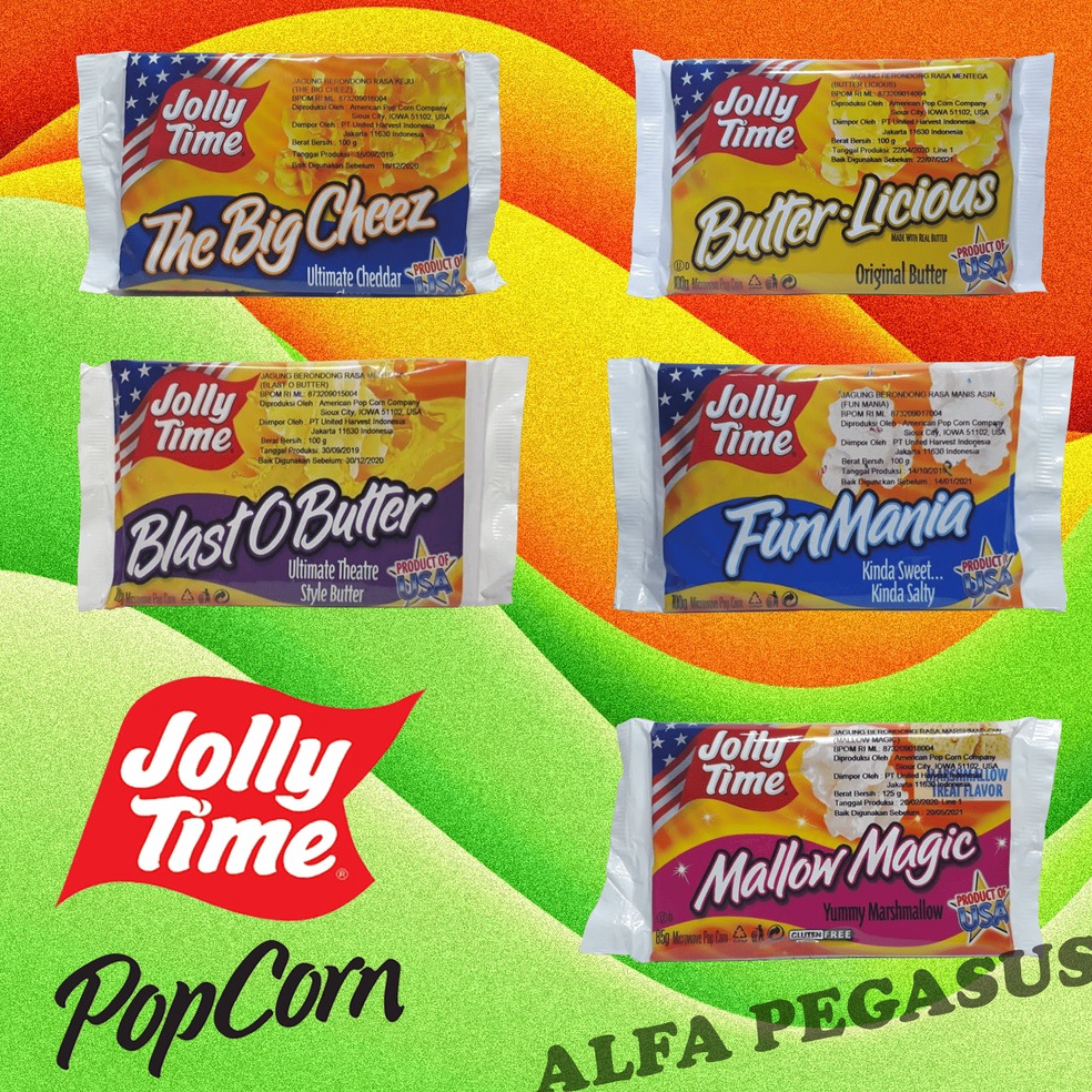 

PROMO ALE Jolly Time Popcorn microwave varian rasa TBC BOB FM B L MM