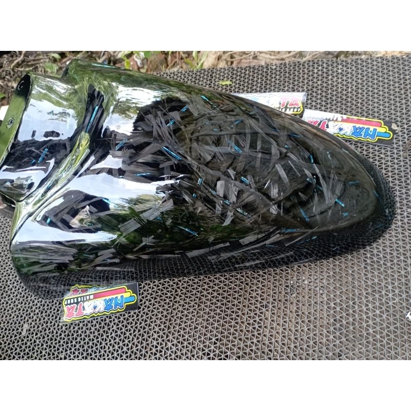 SPAKBOR DEPAN SCOOPY CARBON FORGED ORIGINAL NOT WTP SPAKBOR DEPAN HONDA SCOOPY KARBON KEVLAR FORGED 