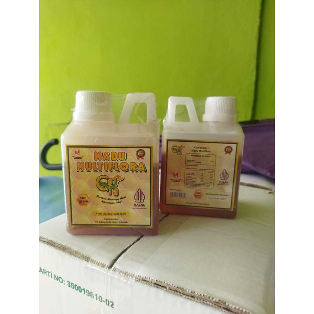 

Madu Murni MULTIFLORA GH 500 GR Meningkatkan Kebutuhan Gizi anda Dan Daya Tahan Tubuh