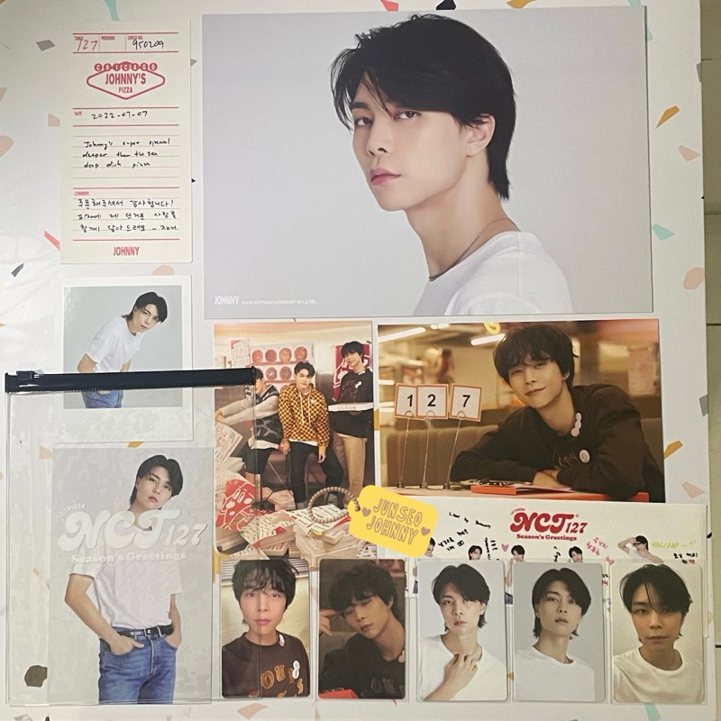 nct nct127 johnny season greeting photopack 2022 set