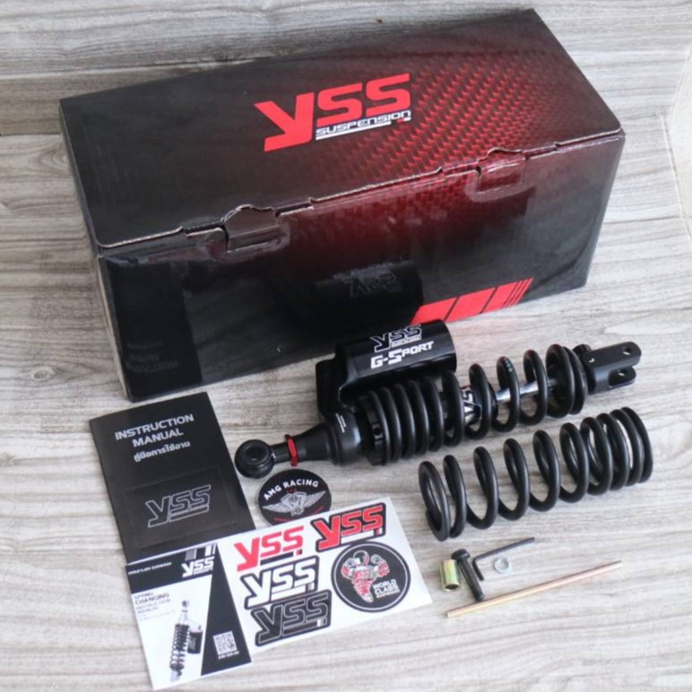 SHOCK YSS G SPORT VARIO 125 VARIO 150 SMOOTH BLACK SERIES 330mm