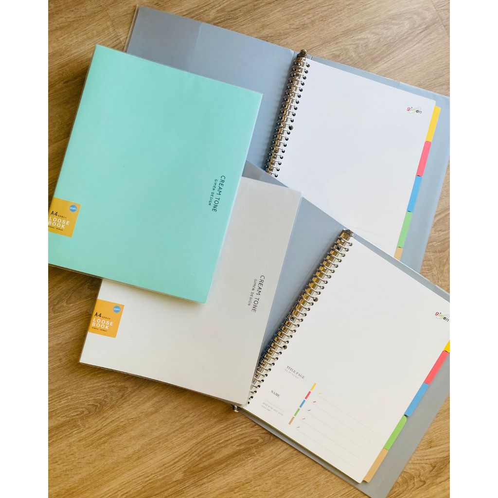 

FILE BINDER A4 CREAM TONE