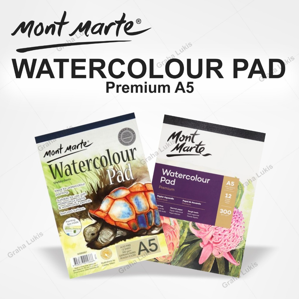 

Mont Marte Watercolour Pad A5