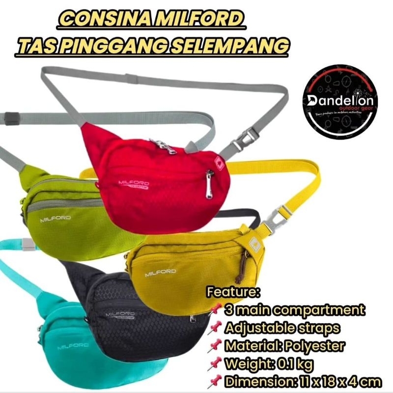 CONSINA MILFORD TAS PINGGANG SELEMPANG