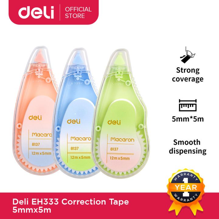 

DELI CORRECTION TAPE H333 (ISI 3)