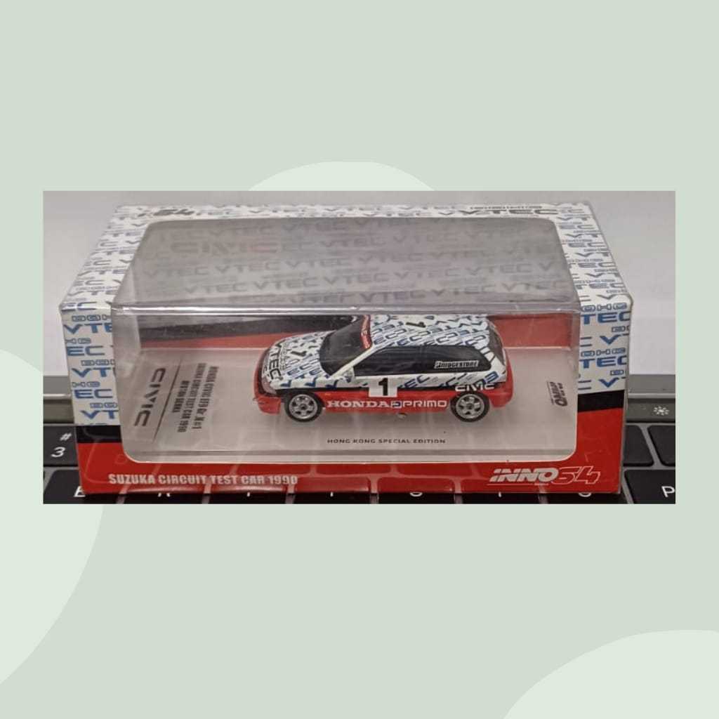 Inno64 Models - Honda Civic EF9 - Suzuka Circuit Test Car 1990
