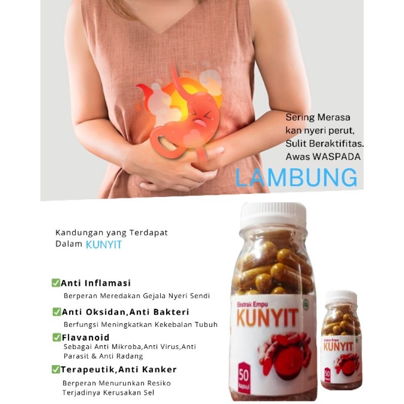 

KUNYIT HERBAL KANKER JAMU MENURUNKAN GULA DARAH OBAT ASAM LAMBUNG KAPS