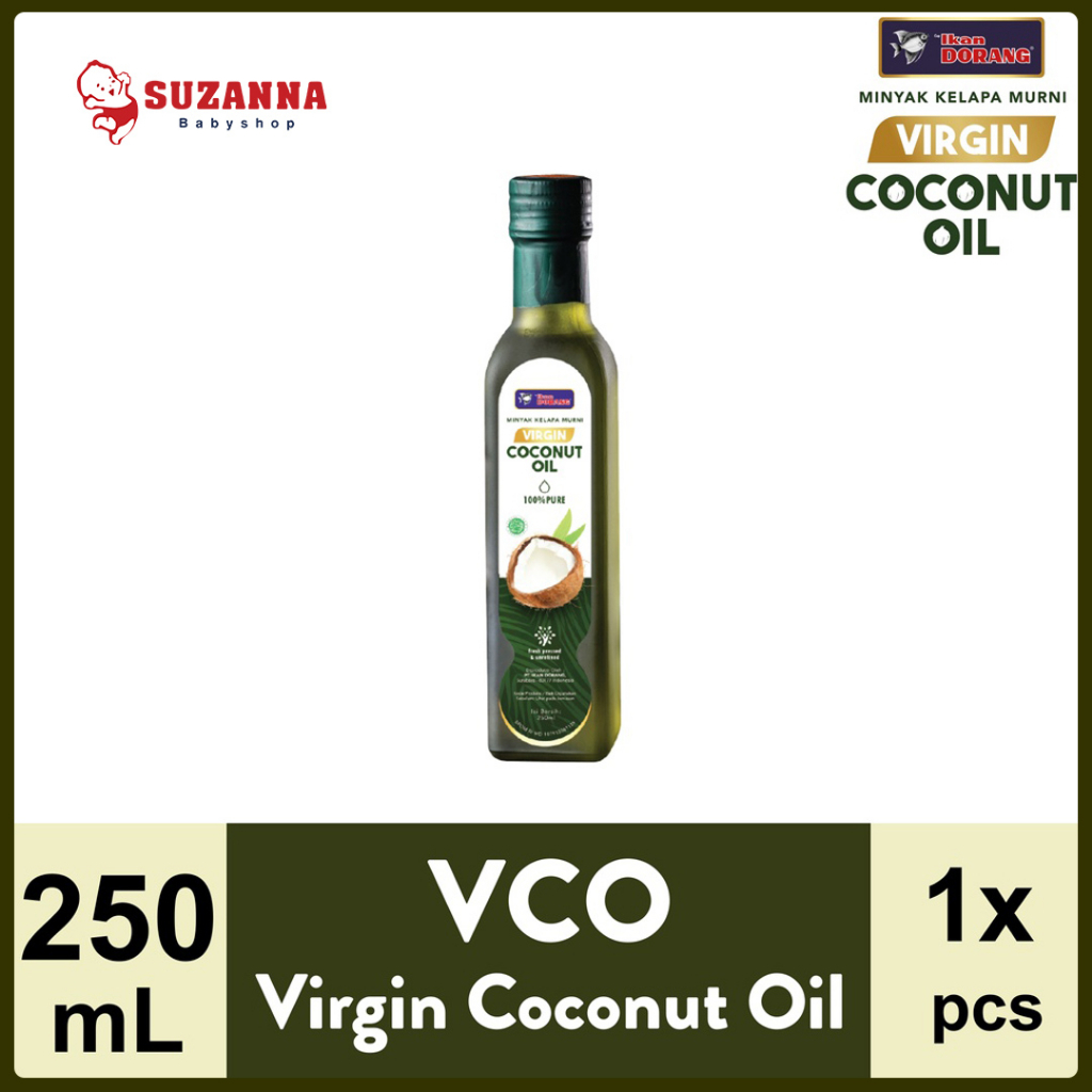 

Ikan Dorang (VCO) Virgin Coconut Oil 250ml - Minyak Kelapa Murni
