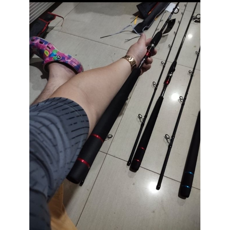 joran captain coral chaser atau coral shark 240 270 300 cm joran carbon laut