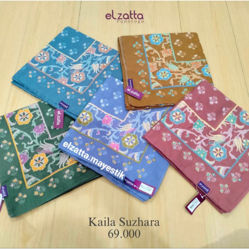 ELZATTA HIJAB SEGIEMPAT KAILA SUZHARA