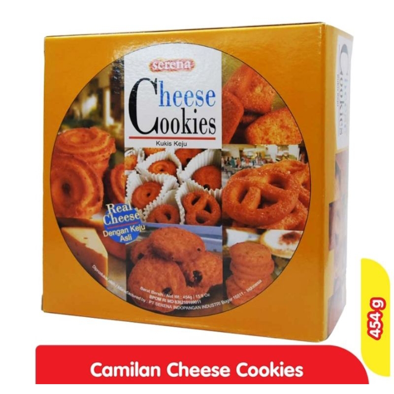 

SERENA Cheese Cookies Kukis Keju 454 g