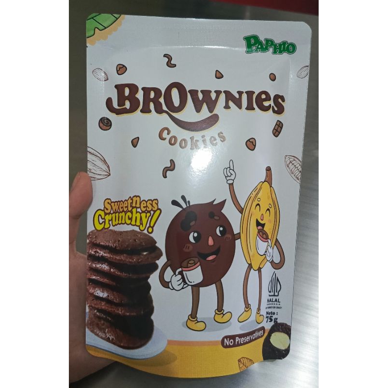 

Paphio Brownies Cookies Chocolate Coklat Bronis Snack Camilan Oleh-Oleh Malang
