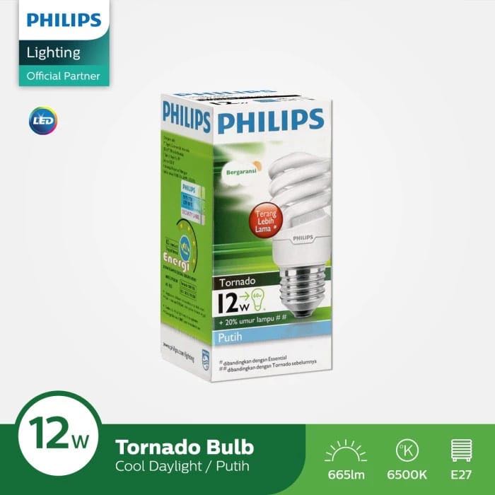 Lampu Philips Tornado 12Watt