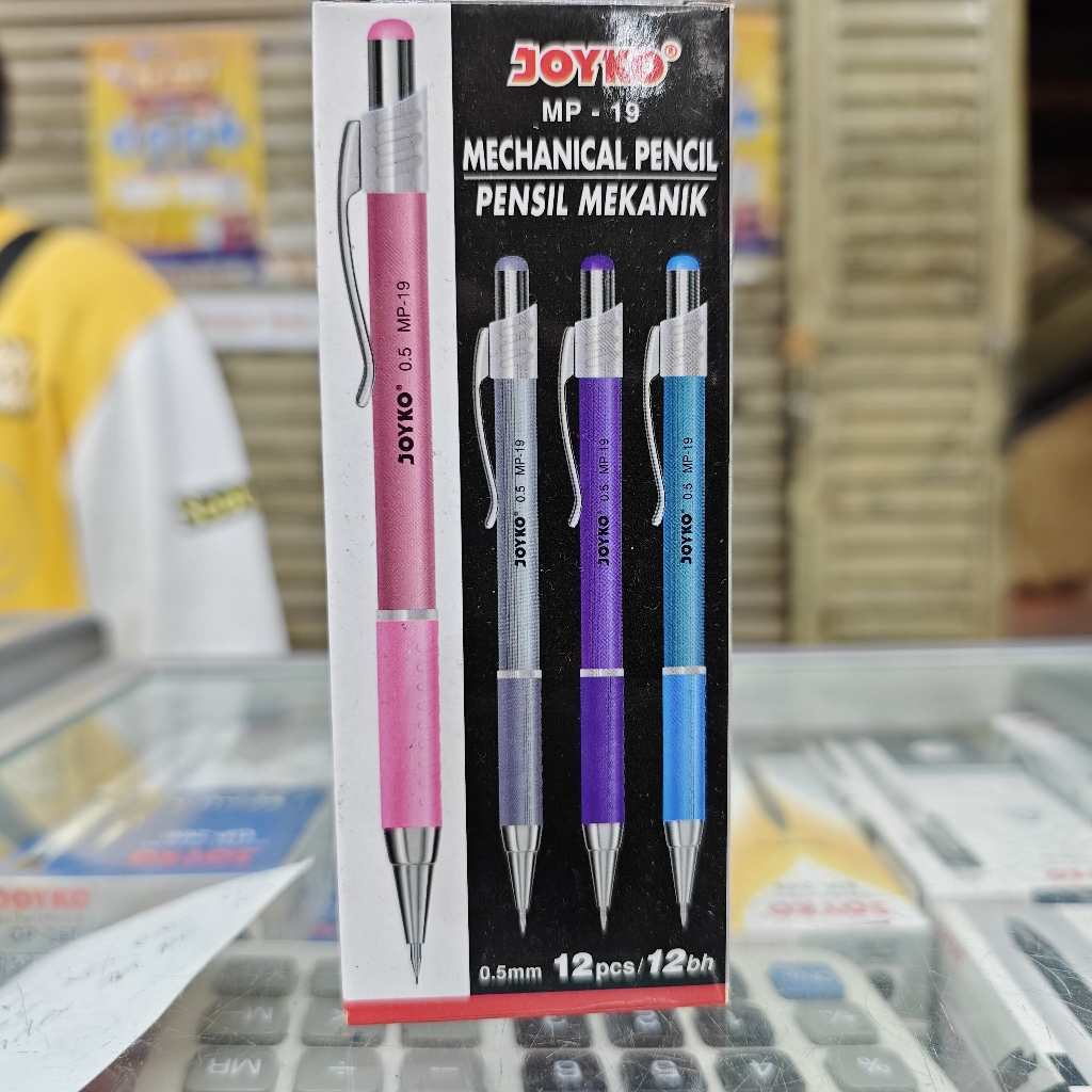 

Pensil Mekanik mp - 19 Joyko (1 lsn / 12 pcs)