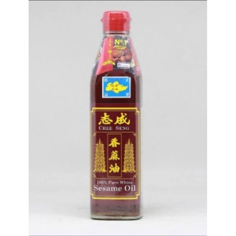 

Minyak wijen / pure white sesame oil Chee Seng 375ml