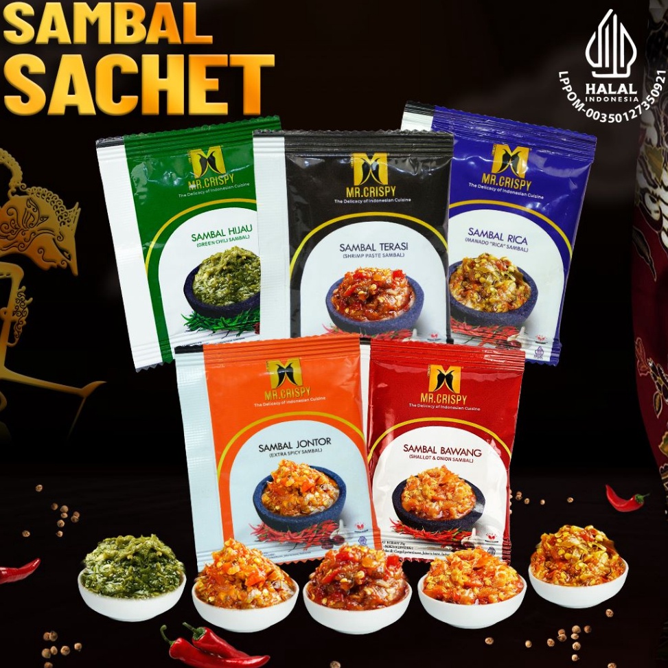 

VIRAL Sambal Sachet MrCrispy