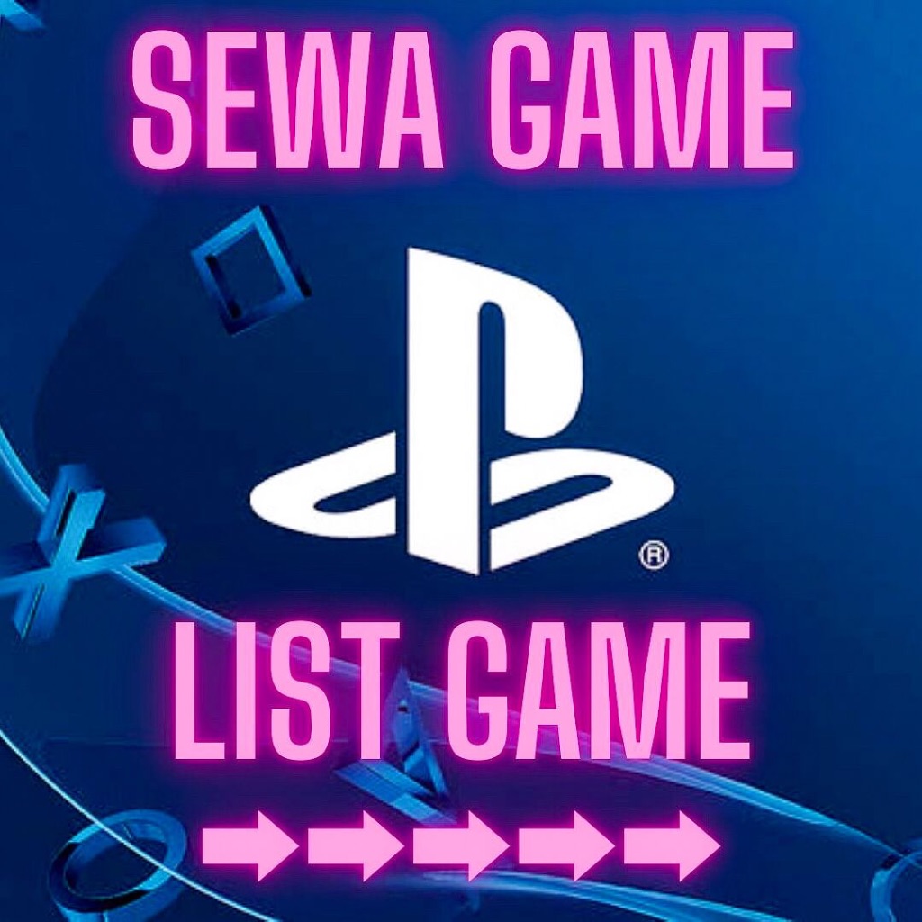 SEWA PAKET GAME DIGITAL PS4 dan PS5 (1 BULAN)