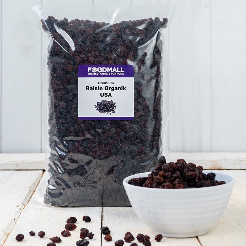 

Swip up Kismis Black Raisin Organic USA PREMIUM 1 Kg