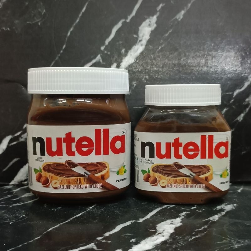 

SELAI COKLAT NUTELLA 200GR & 350GR