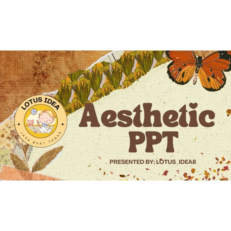 TEMPLATE PPT Power Poin Aesthetic Bisa Edit Sendiri