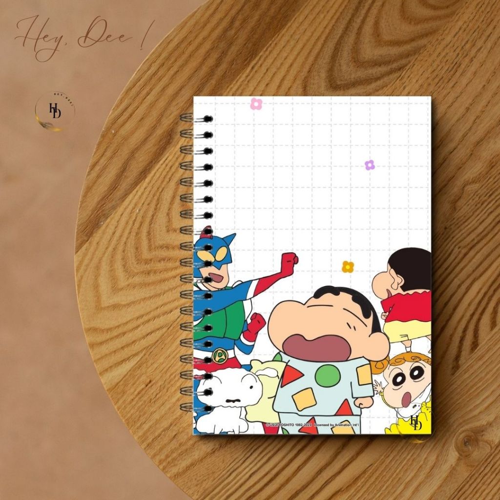 

HeyDee Notebook A5 Spiral Edisi SHINCHAN