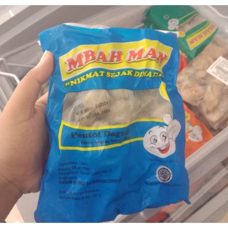 

Mbah Man Pentol Daging Termurah / Mbah Man Bakso Ayam dan Daging