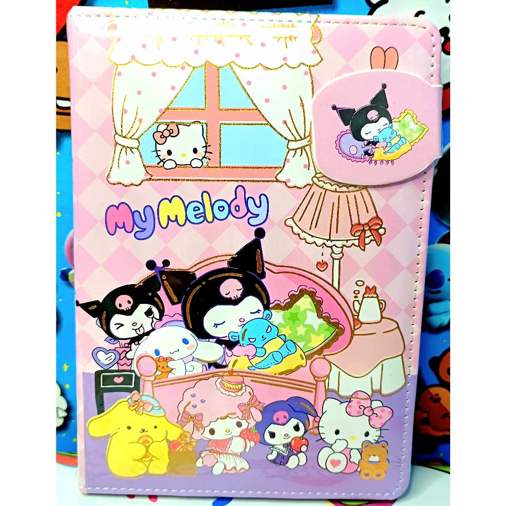 Diary Magnet Sanrio, Buku Tulis Tebal Sanrio