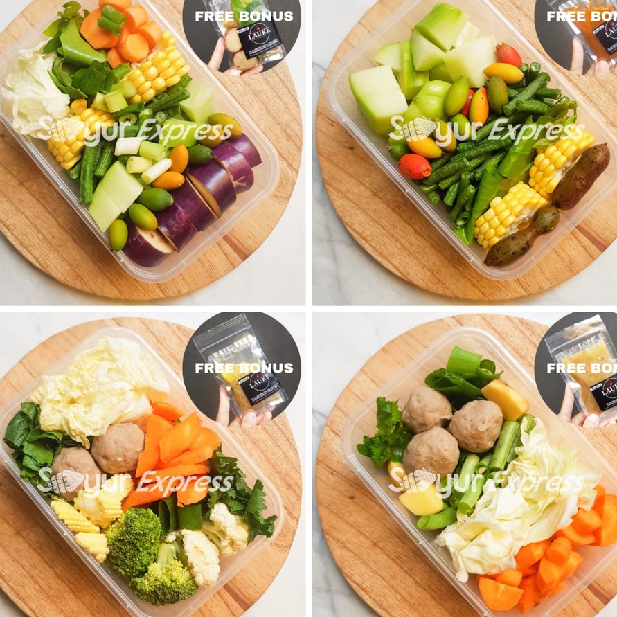 

ORIGINAL KIRIM INSTAN Paket Sayur Foodprep