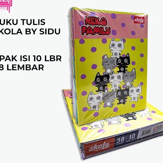 

KODE 77 Buku Tulis Skola By Sinarmas SIDU 38 lembar isi 1 buku