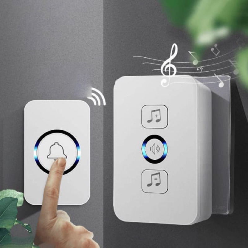 Bell Rumah Tanpa Kabel / Bell Wireless Doorbell Rumah Kantor Wireless Tanpa Kabel Nirkabel