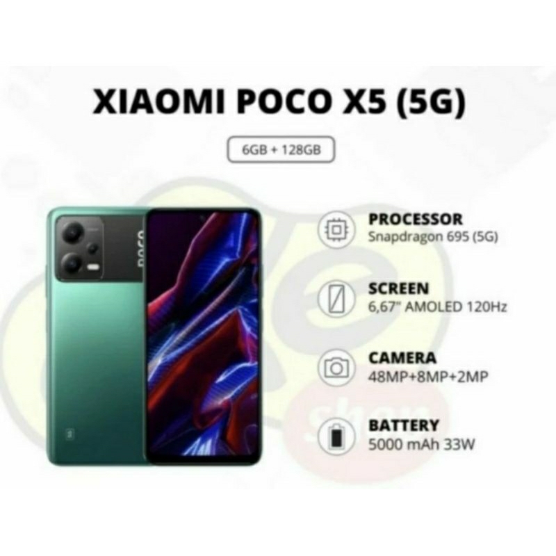 XIAOMI POCO X5 (5G) (6GB/128GB)
