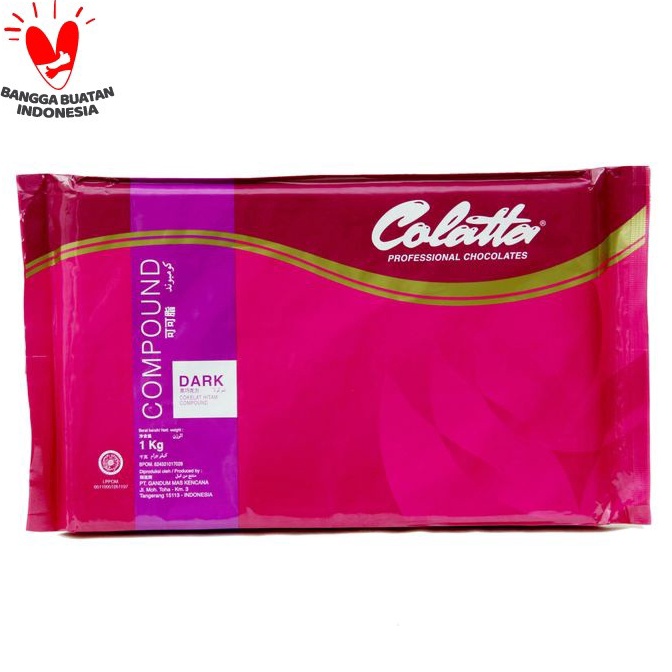 

PROMO ALE Cokelat Batang Colatta Dark Chocolate Compound 1kg