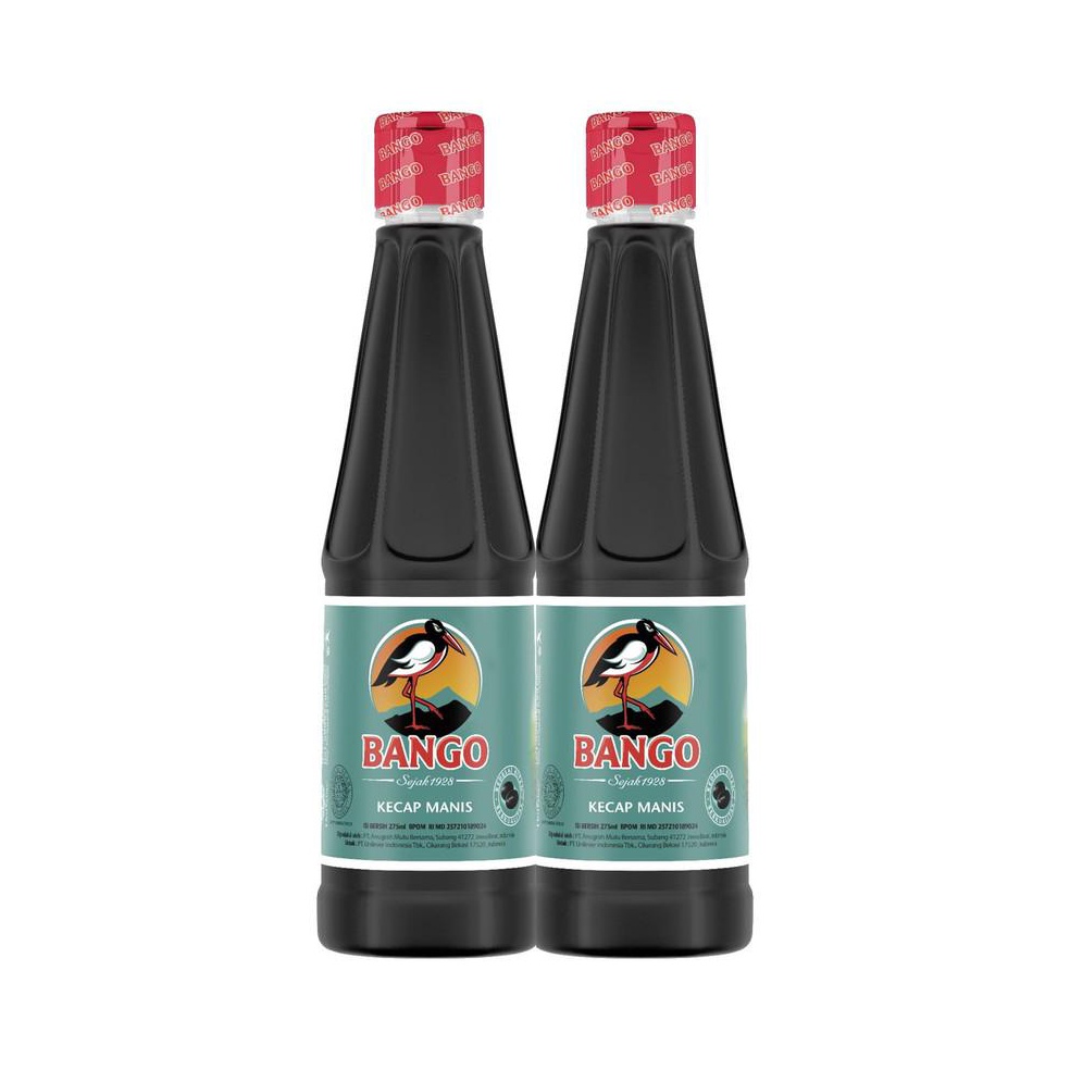

PAKET LENGKAP Bango Kecap Manis Botol 275 mL x2
