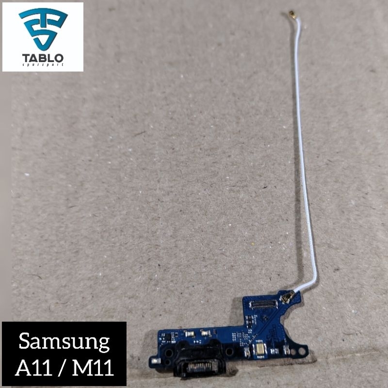 Antena papan konektor cas Samsung A11 M11 original copotan hp
