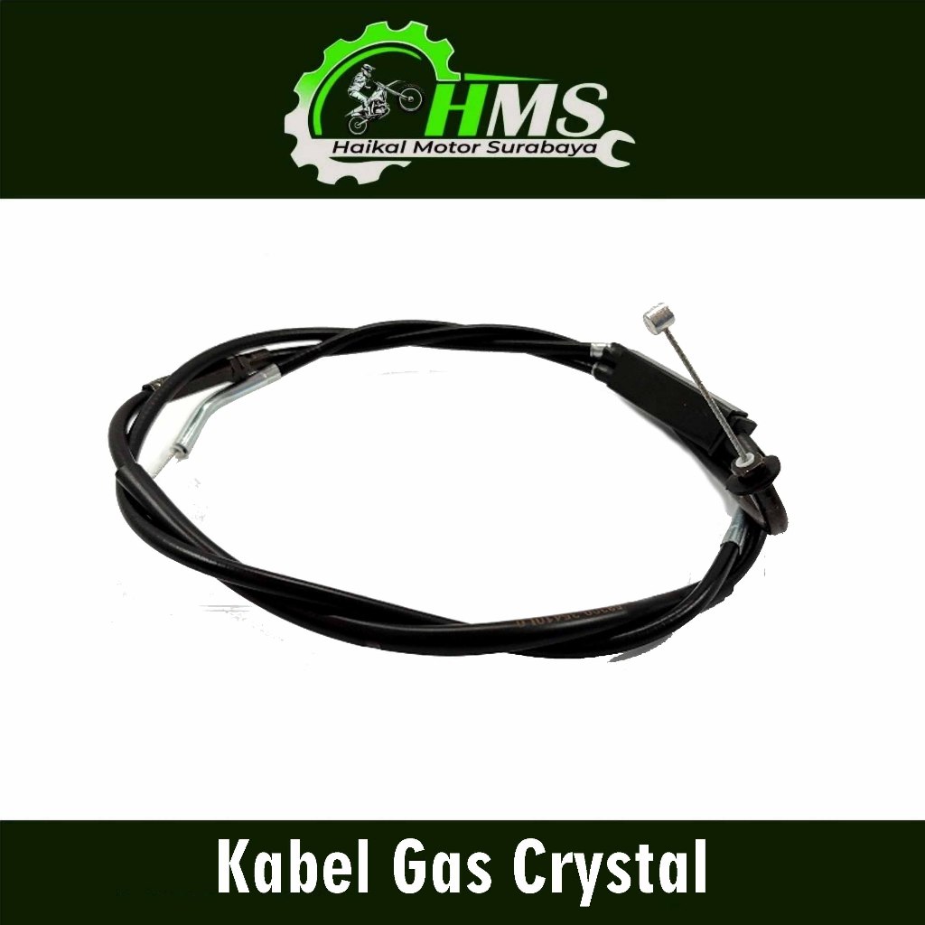 Kabel Gas Crystal - Cable Cabel Tali Kawat Seling Throttle Iner Gas Suzuki Crystal