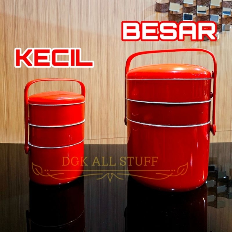 Rantang Tempat Wadah Lauk Sayur Bekal Bontot Makanan Makan Katering Souvenir Hadiah Prasmanan Hajata