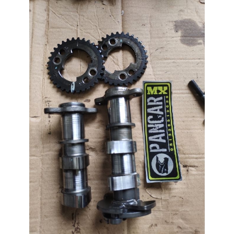 noken As Klx 250 original copotan motor satu set kondisi sangat bagus mulus